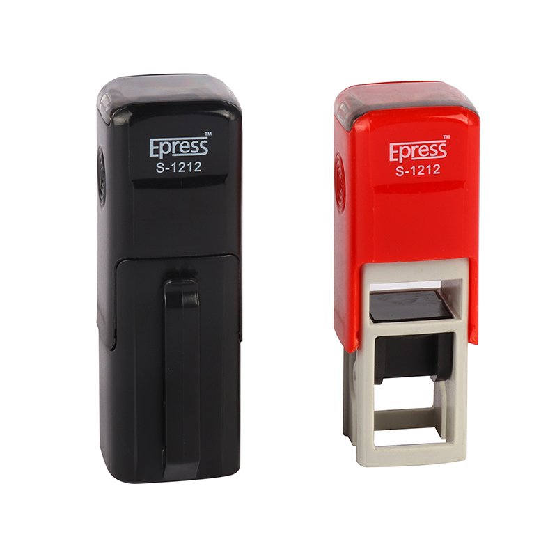 Wholesale Custom Automatic 12*12mm Good Quality Office Trodat 1212 Self Inking Rubber Stamps with Water Base
