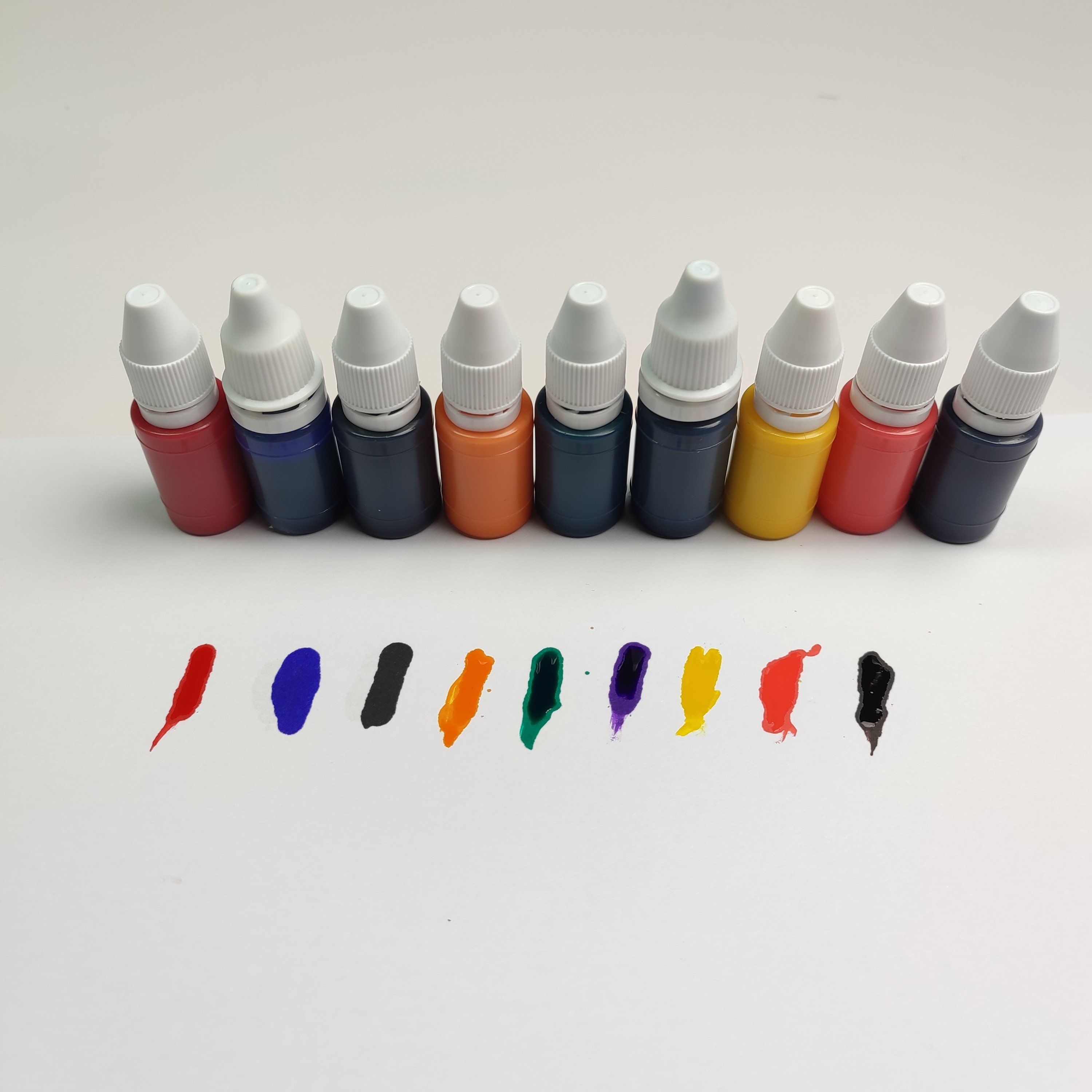 10ml 1L Multi Color Office Stamp Ink Paper Oil-Based Ink Flash Stamp Ink