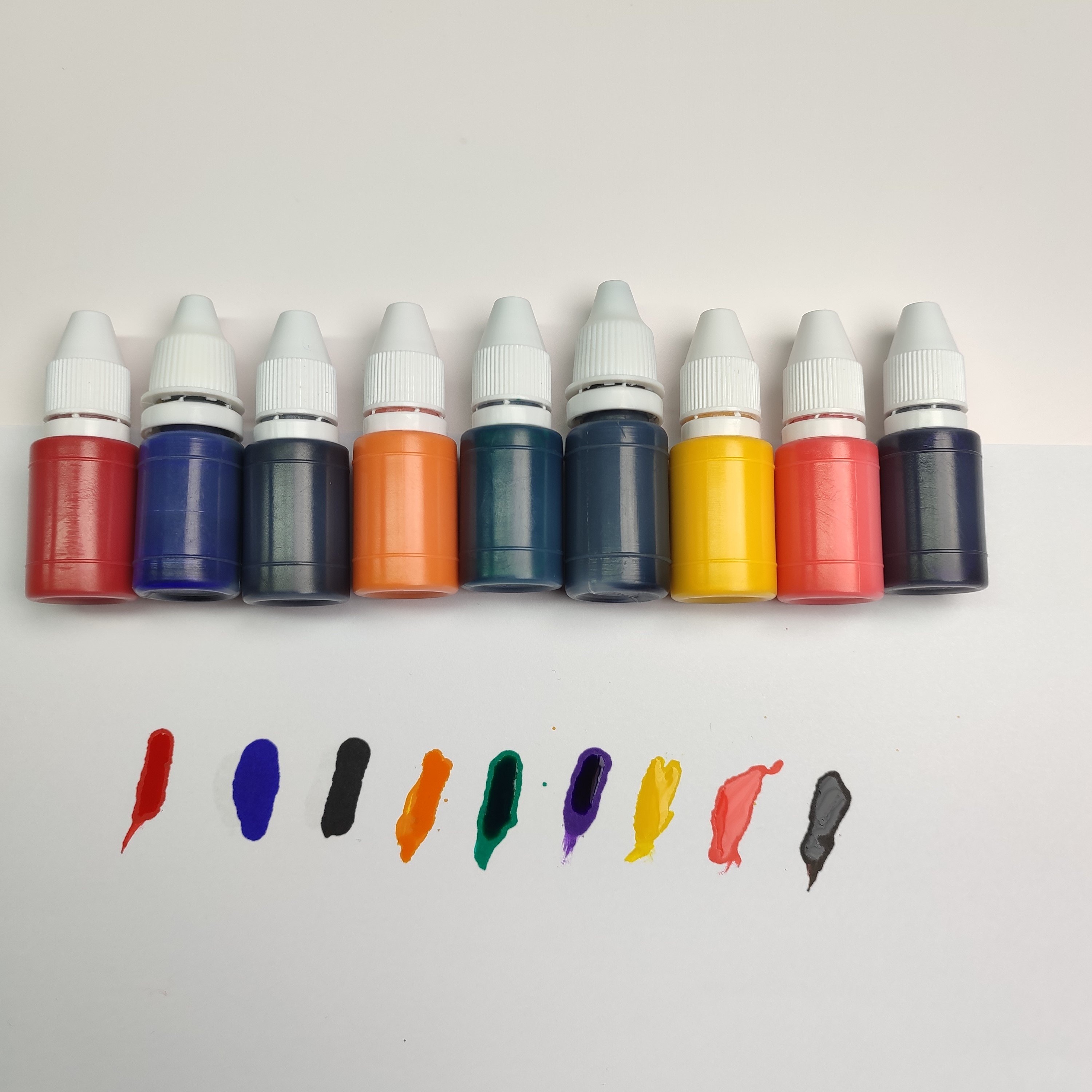 10ml 1L Multi Color Office Stamp Ink Paper Oil-Based Ink Flash Stamp Ink