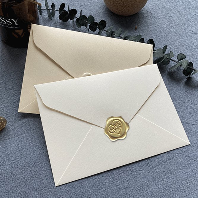 Custom Shape Modern Colorful Wedding Invitation Decorations With Letters