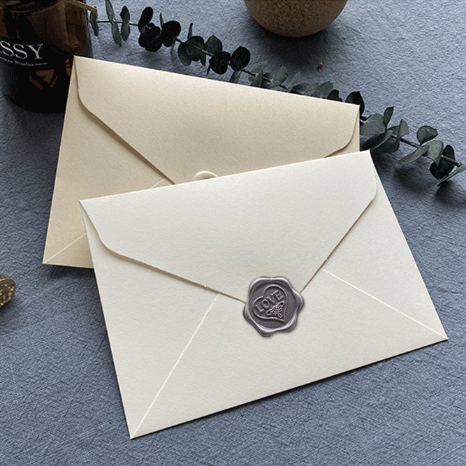 Custom Shape Modern Colorful Wedding Invitation Decorations With Letters