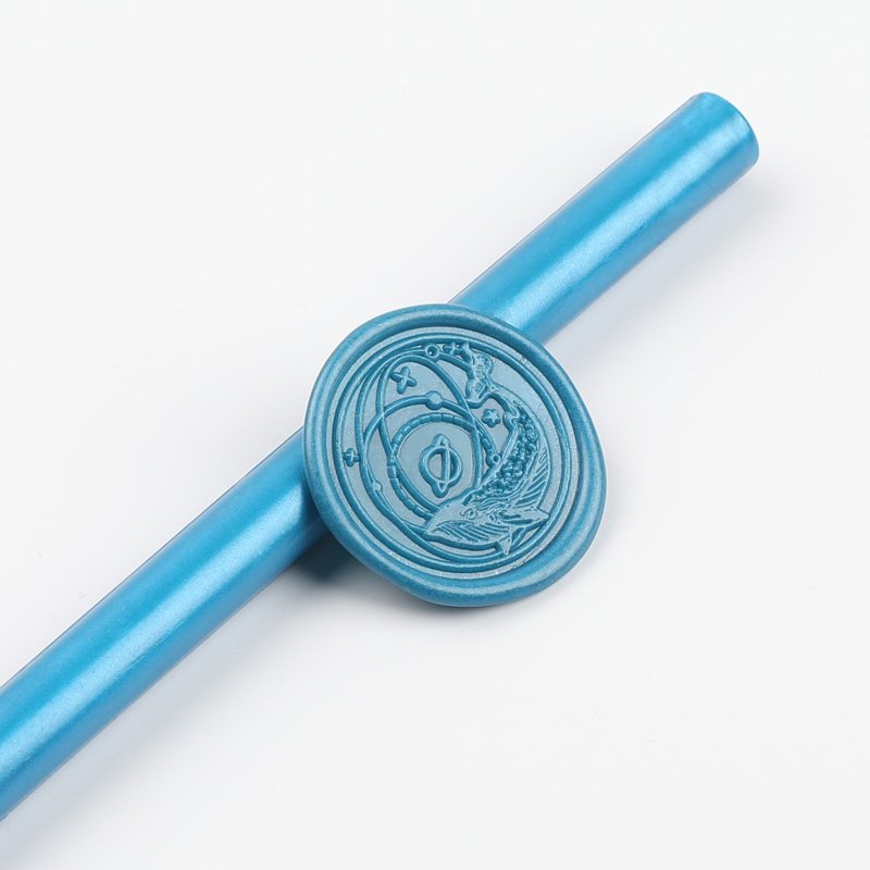 Fire paint cylindrical wax stick envelope invitation letter postcard fireproof paint sealing wax manufacturer wholesale