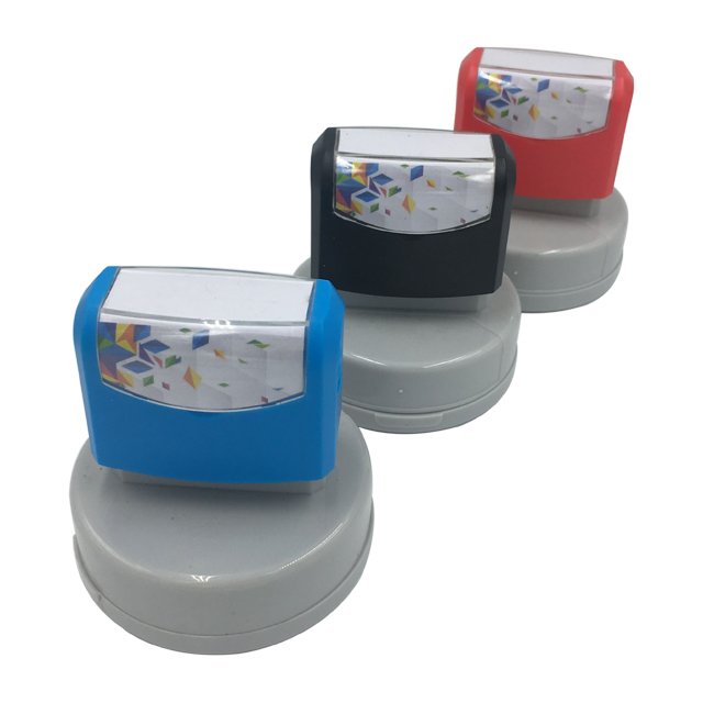 R46mm pre-inked flash stamp with foam and ink foam