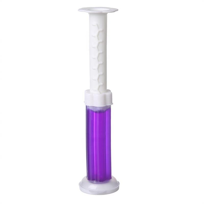 Flower Stamp Toilet Gel Scent Fresheners Fragrance Bathroom Deodorizer Bowl Cleaner