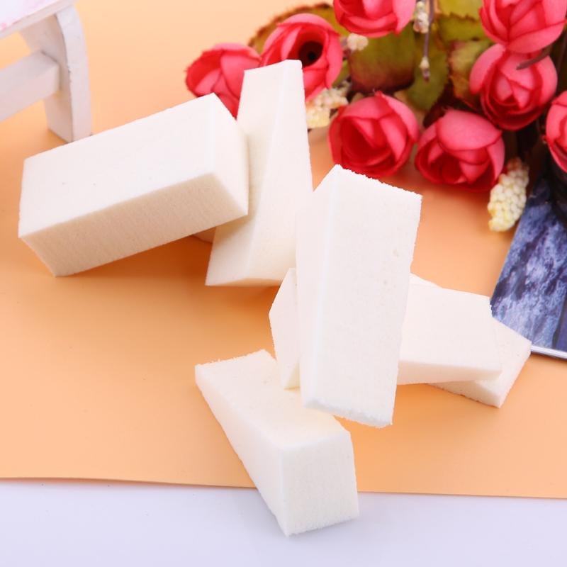 Triangle DIY Nail Gradient Color Stamping Sponges 10pcs/ Set Manicure 3D Image Coloring Stamp Foam Tools Sponges