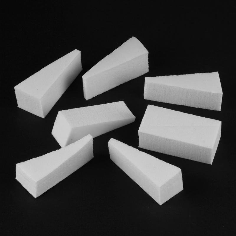 Triangle DIY Nail Gradient Color Stamping Sponges 10pcs/ Set Manicure 3D Image Coloring Stamp Foam Tools Sponges