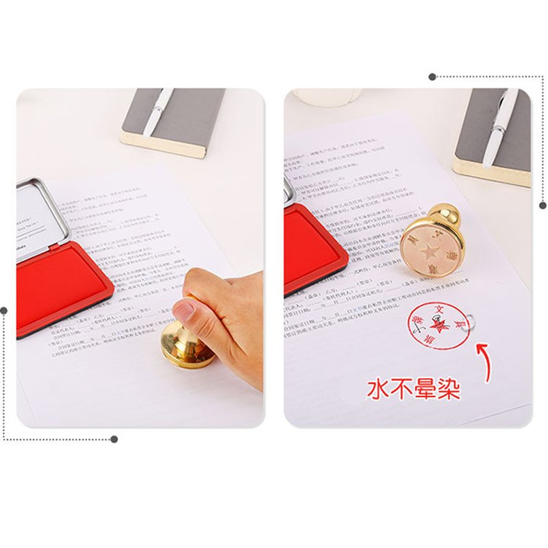 Artline metal quick drying printing table EHP-2 for financial office Re-inkable stamp pad
