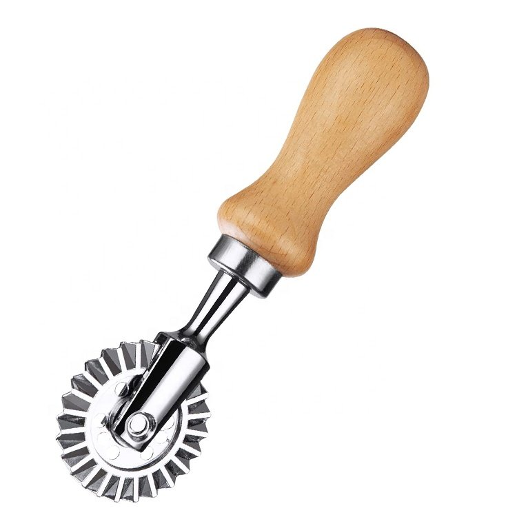 JHY Hot-sale Ravioli Cutter Stamps with Roller Pastry Pasta Maker Cutter Wheel