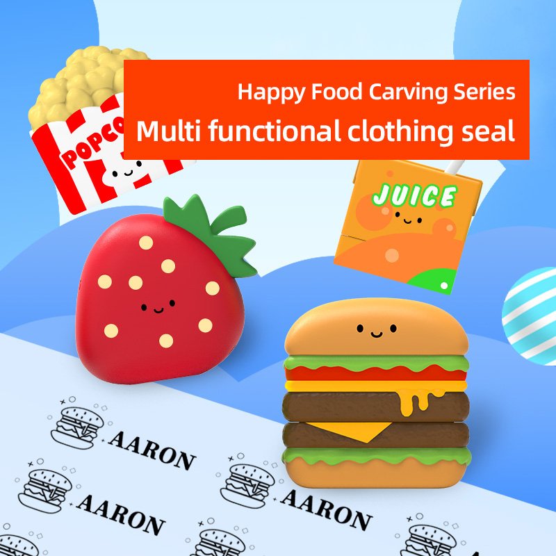 Customized Children's Name Stamps Personal Item Labels for Clothes Backpacks Water Bottles Can Print Name