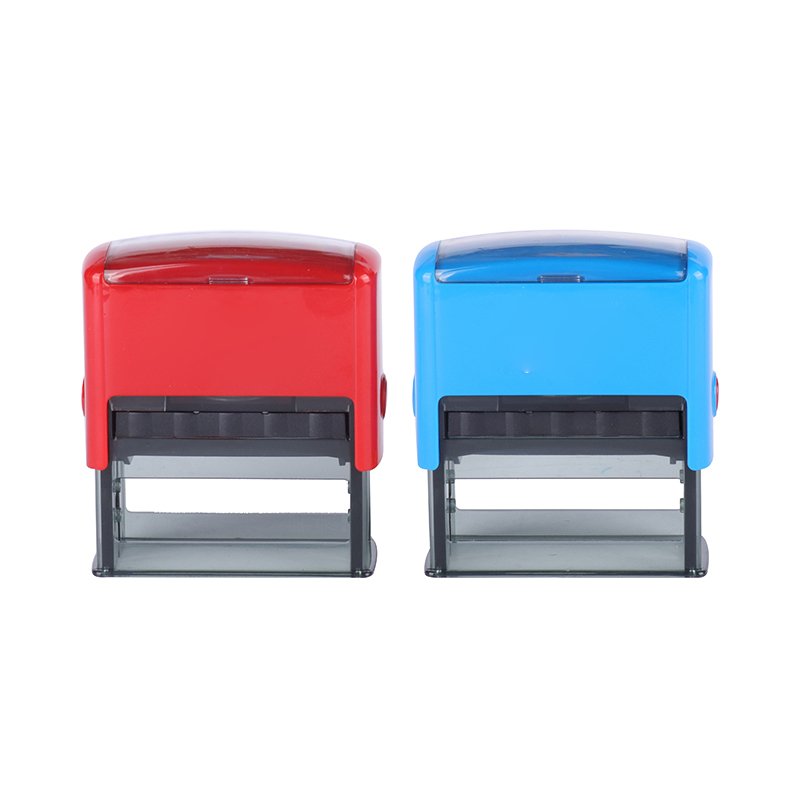 Hot-sale Custom Return Address Stamp Automatic Stamps Office Self Inking Rectangle Personalized Stamp Self-inking 58*22 mm