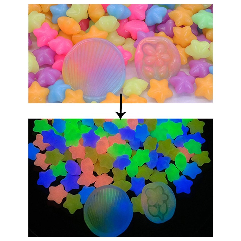 Featured luminous stamp sealing wax beads for custom wax seal stamp stickers making octagon star shape