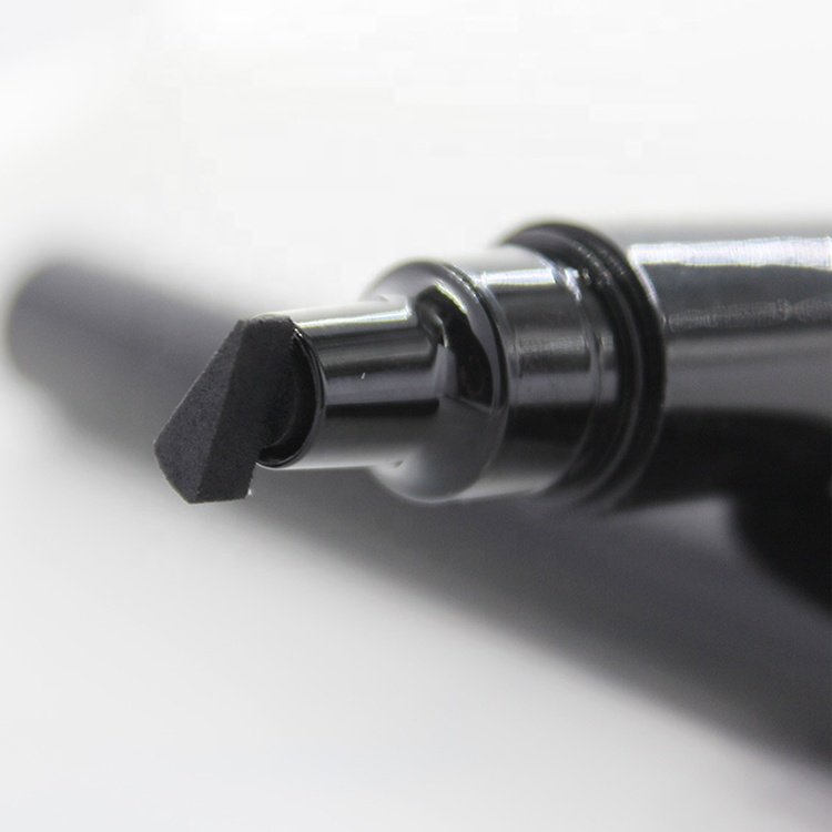 ZHENHAI Private Label Your Logo Black Stamp Eyeliner 2 in 1 Waterproof Liquid Eyeliner Eyeliner Wholesale