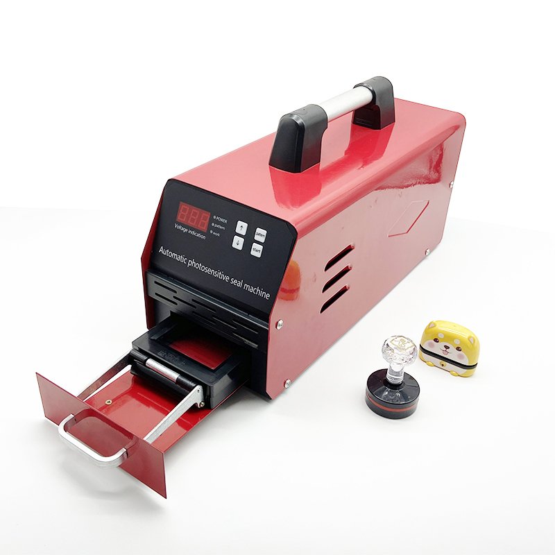 Flash stamp machine automatic photosensitive flash clothes name stamp making machine rubber flash stamp machine