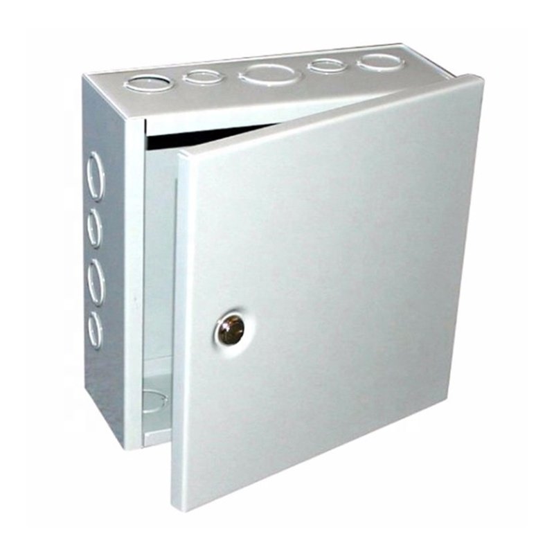 Customized High-Precision Laser Cut Stainless Steel Electric Panel Stamped Painted Metal Enclosure High-Accuracy Bending