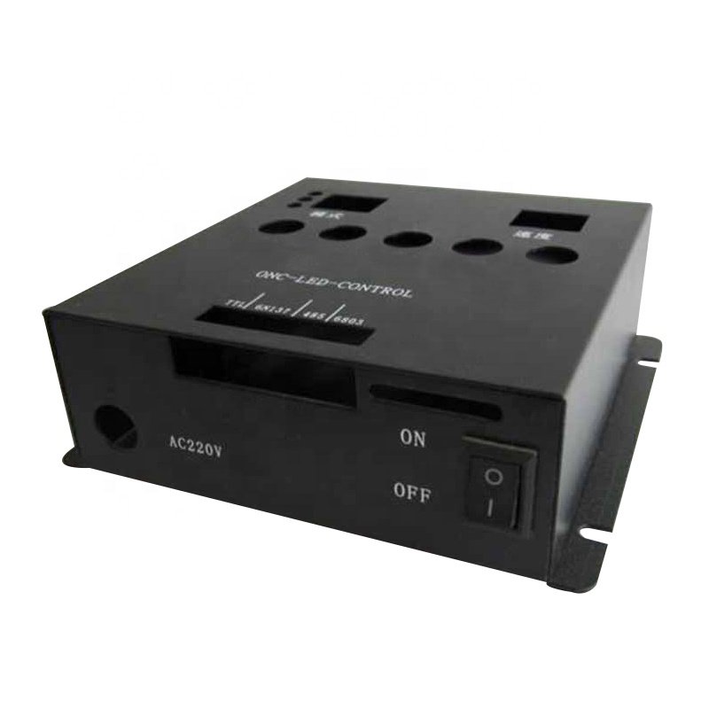 Customized High-Precision Laser Cut Stainless Steel Electric Panel Stamped Painted Metal Enclosure High-Accuracy Bending