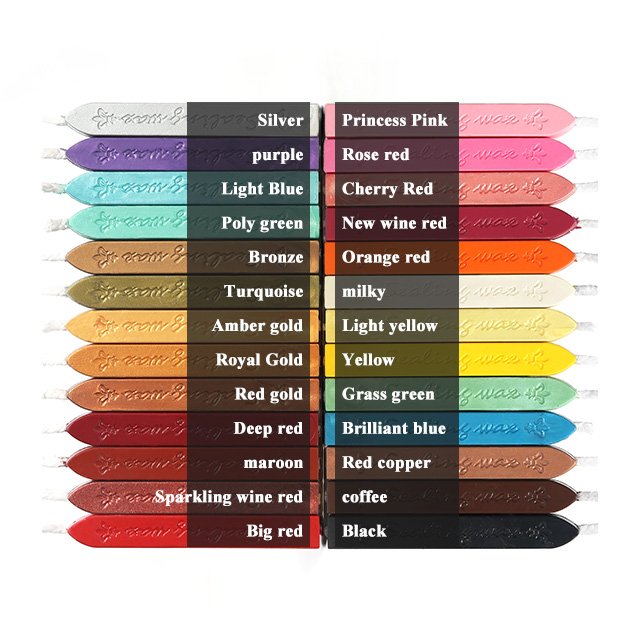 Wax seal set can be customized with micro labels, decorative invitation letters, envelopes, DIY wholesale