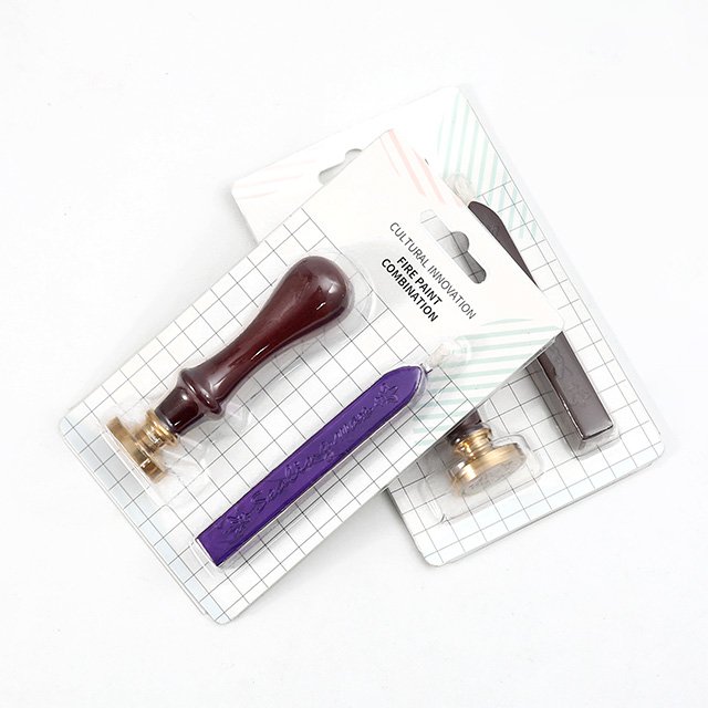 Wax seal set can be customized with micro labels, decorative invitation letters, envelopes, DIY wholesale