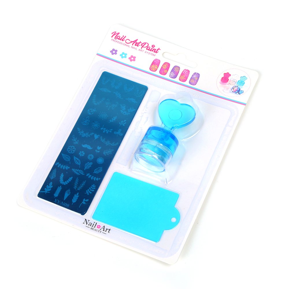 4x12 cm Love Nail Art Stamp Set Premium Nail Stamper for Creative Designs
