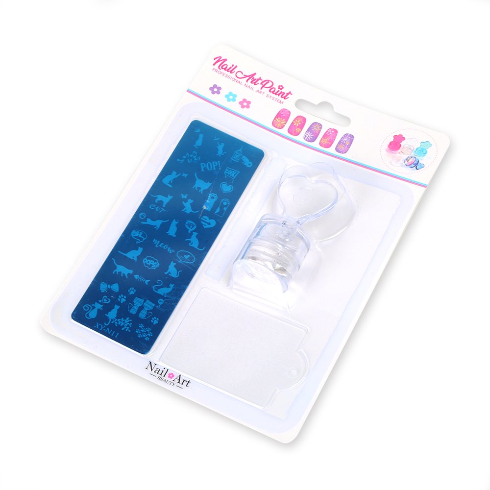 4x12 cm Love Nail Art Stamp Set Premium Nail Stamper for Creative Designs