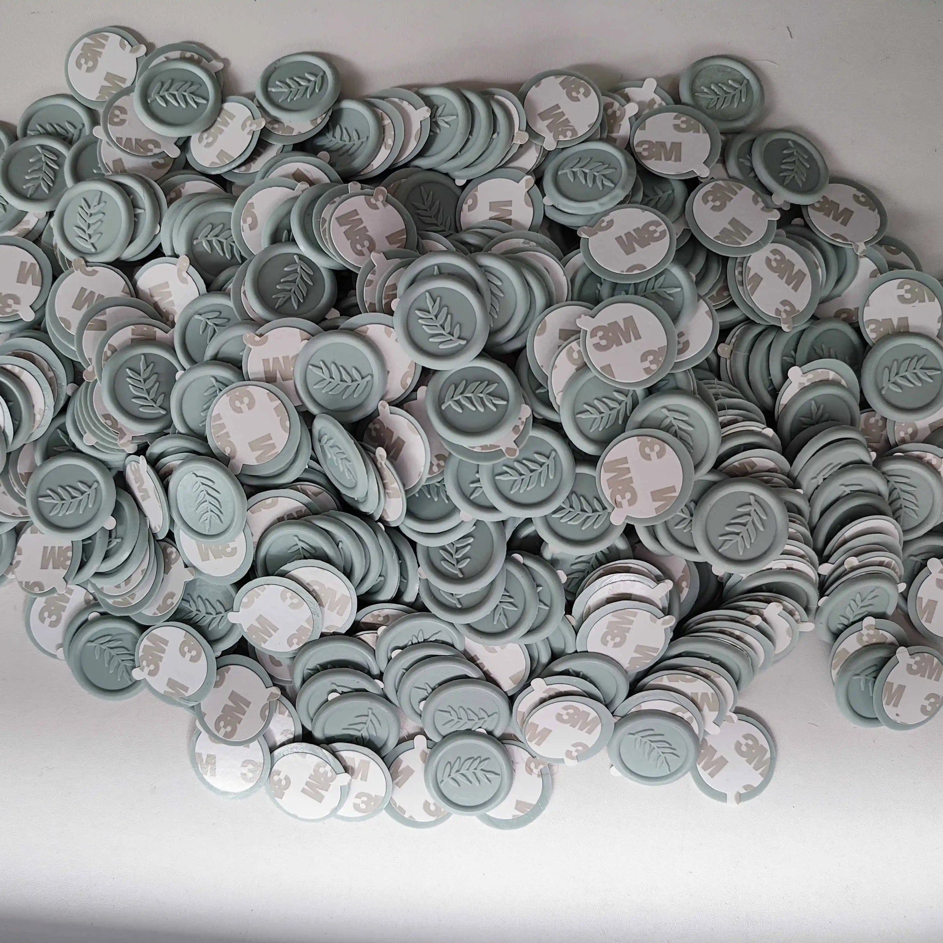 Wholesale Custom Strong Adhesive Wax Label Sticker Wax Seals