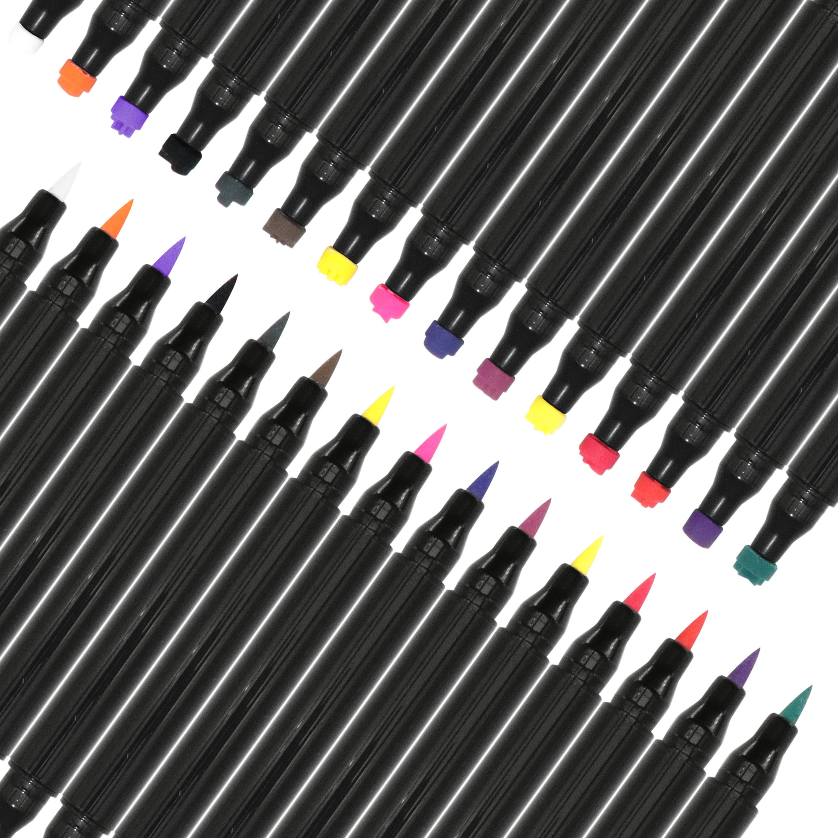 No Logo Multi-shape Double Head Winged Eyeliner Stamp Waterproof Colorful Liquid Eye Liner Stamp