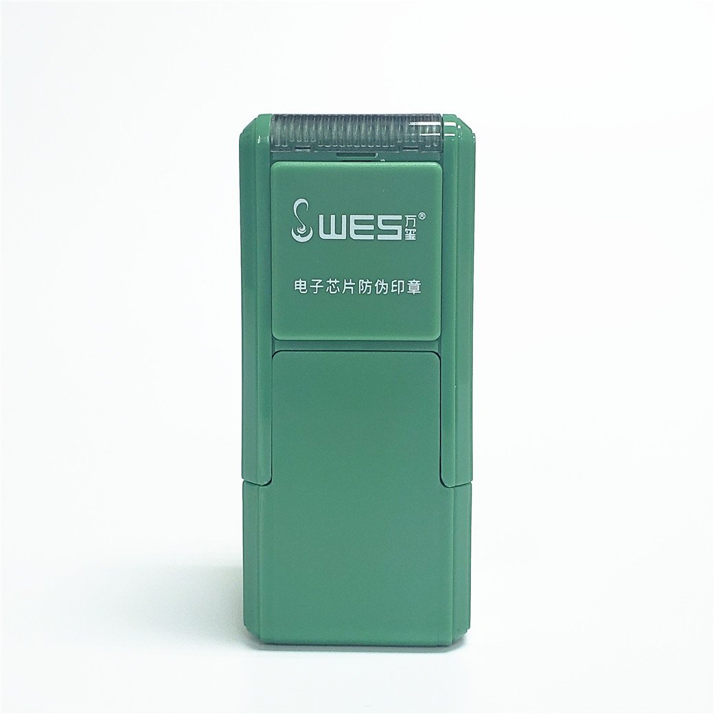 Customized Square Self-Inking Stamps 20x20 Wanxi WES Rubber Stamp
