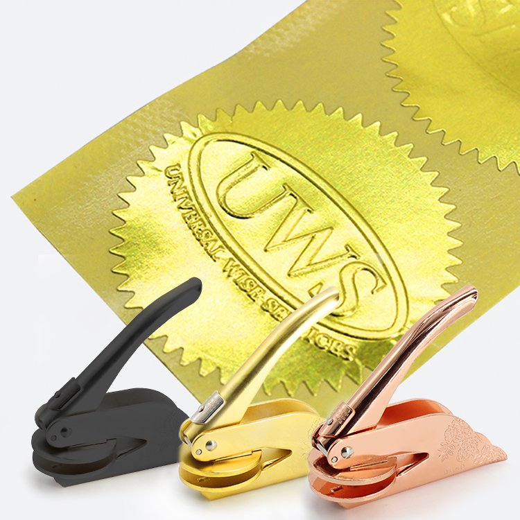 Metal Logo Embossing Stamp Embossing Stamp Notary Common Seal Stamp