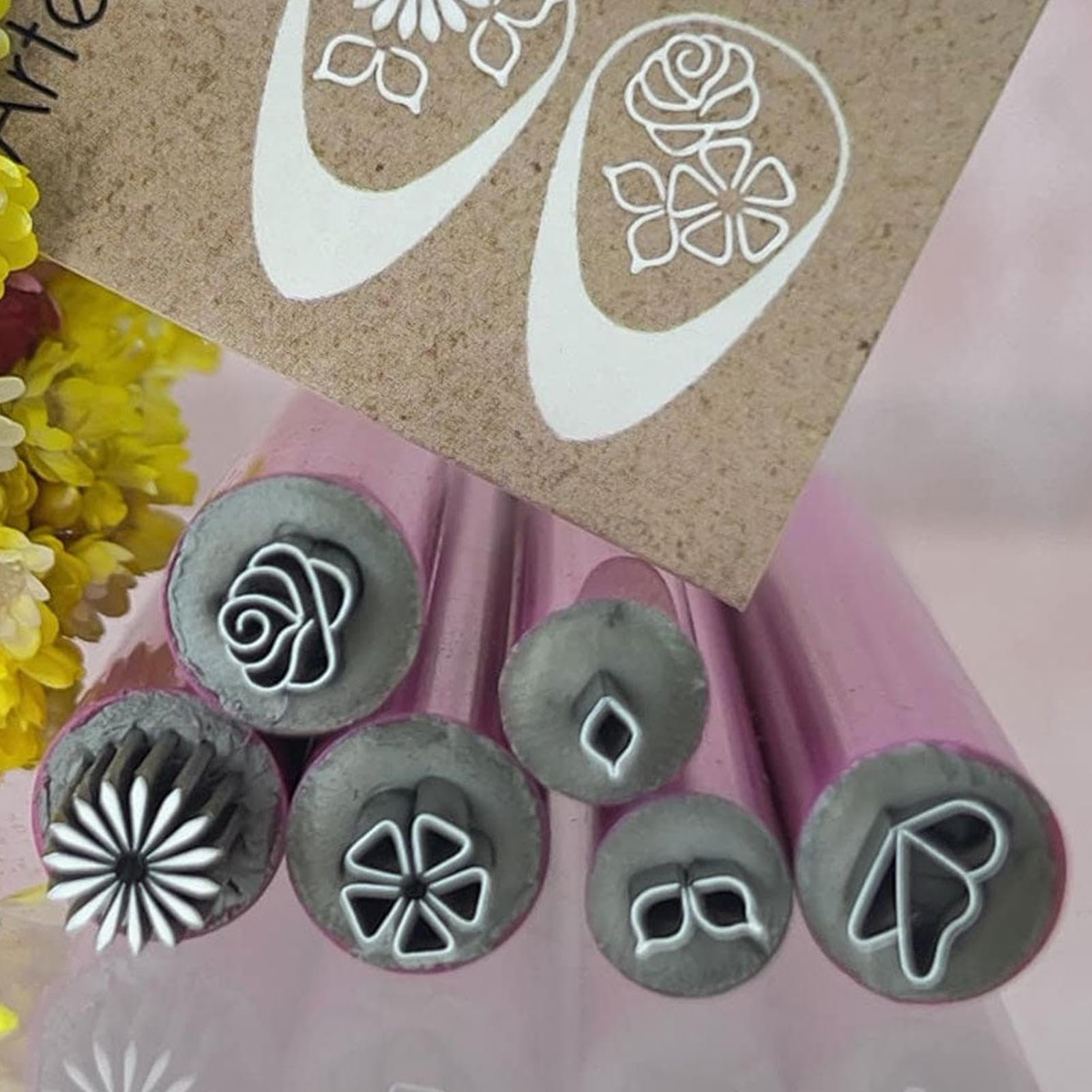 Nail Art Stamp Pen Flower Diy Nail Art Stamper Pen Nail Doodle With Petal Embellished stamping tool