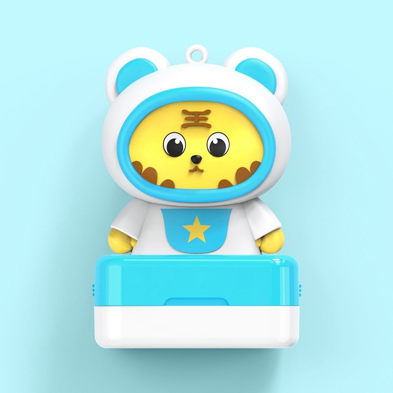 New Hot Selling Children's Animal Kids Tamps Cartoon Cute Name Clothes Signature Toy Baby Name Stamp For Clothing Kids