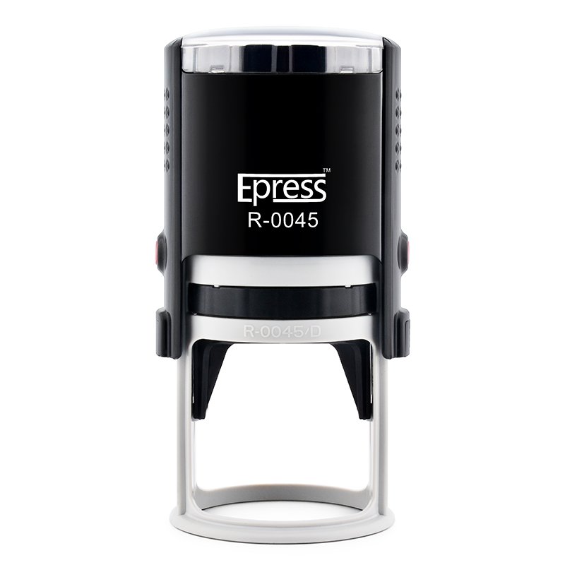 Custom Good Quality Company Advertising Self Inking Stamps Round Self-inking Stamp