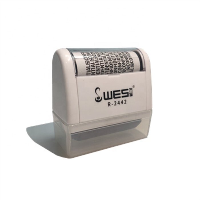 Office ID Guard Protection Pre-Inking Flash Roller Stamp