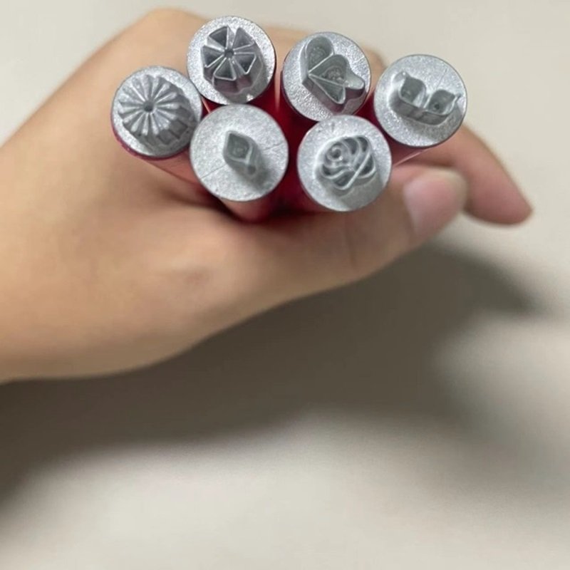 New Arrival 6 Pcs in 1 Set Nail Art Stamp Pen Flower Diy Nail Art Stamper Pen Nail Stamping Tool