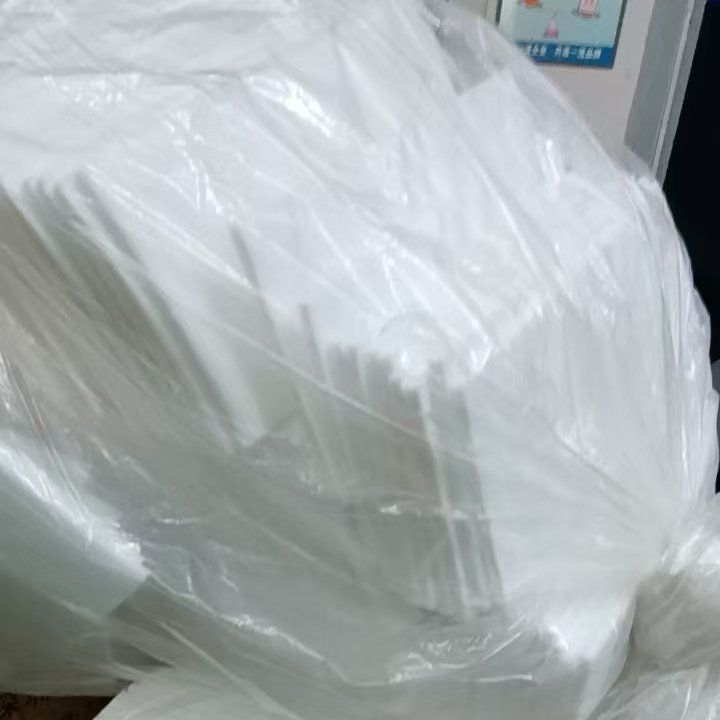 Custom pure snow HD precut ink pad stamp white storing white stamp ink pad cotton tampons white flash foam