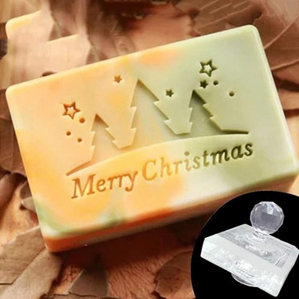Handmade Natural Soap Stamp with Acrylic Mold Chapter Soap Stamp Acrylic Block
