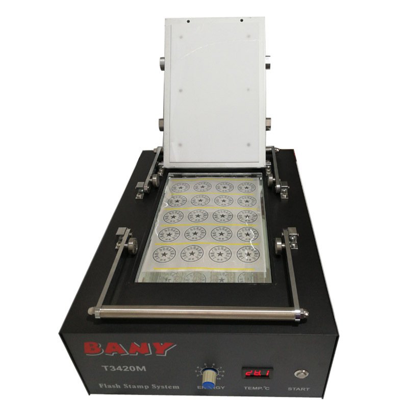 Hot Selling Flash Stamp Making Machines Self Inking Flash Seal Stamp Making Machine