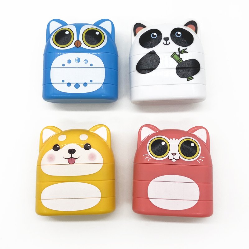 wholesale double sided name stamp custom children name stamp kid clothing stamp