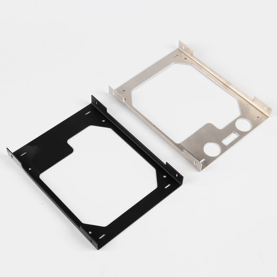 High precision stamping process punching bending aluminum stamped parts for motor car bicycle 5g Base station Accessories Onli