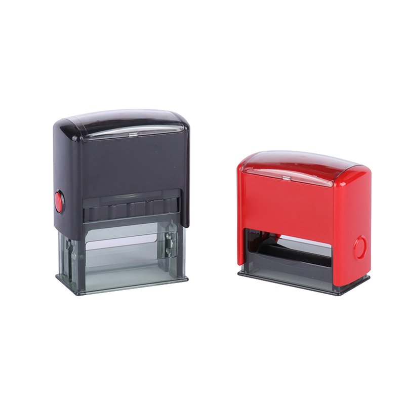 Custom Logo Good Quality Office Automatic Stamps Pocket Stamp Self Inking Stamp