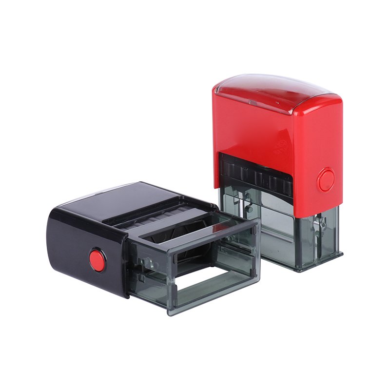Custom Logo Good Quality Office Automatic Stamps Pocket Stamp Self Inking Stamp
