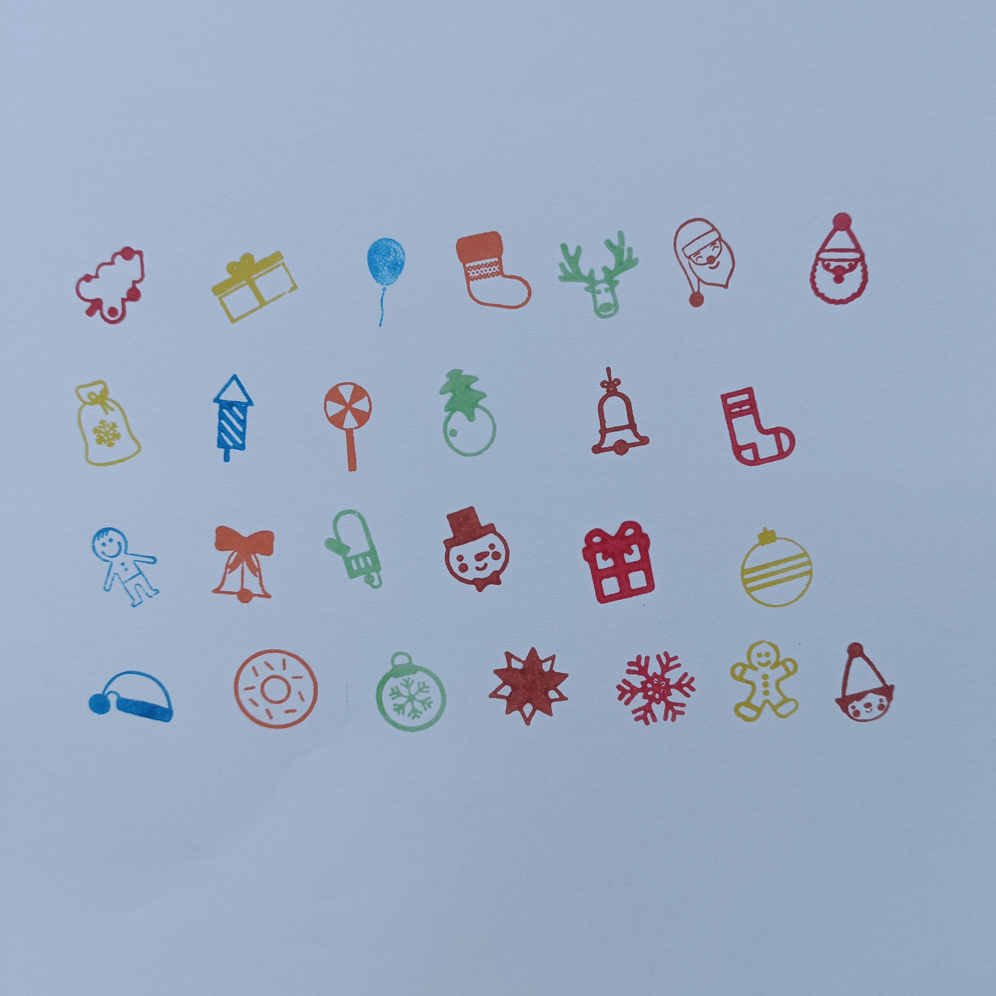 Party Favors Stocking Stuffers Kids Crafts School Prizes Goodies Christmas Assorted Stamps Kids Self-Ink Stampers