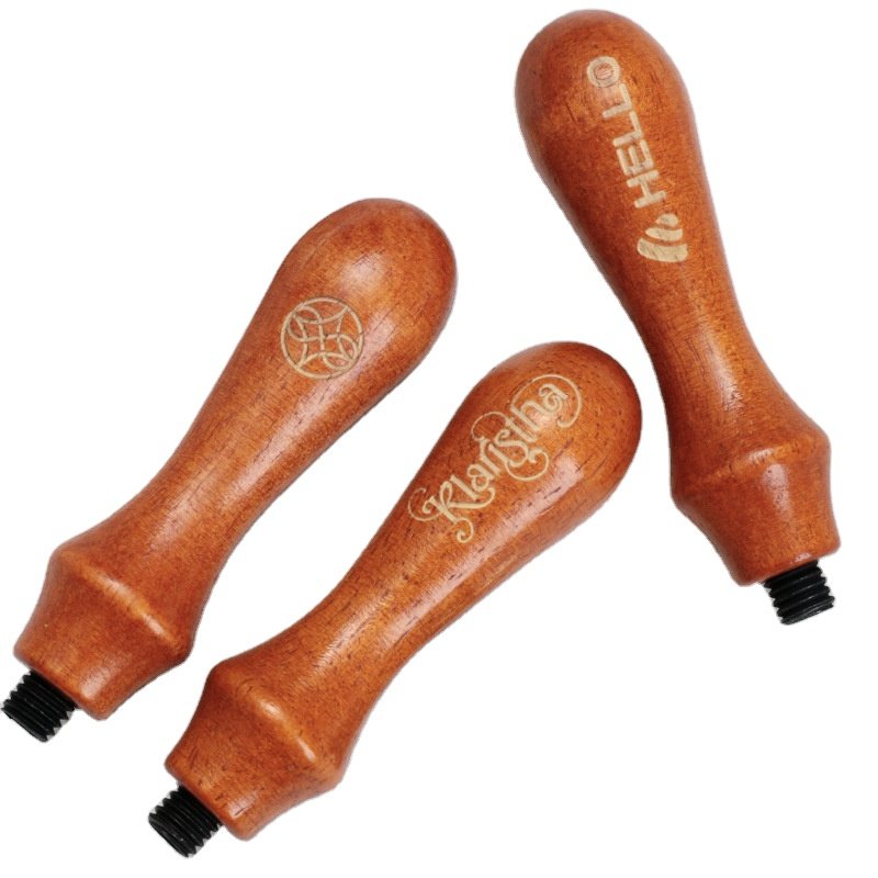 Fire Lacquer Custom Wax Seal Wooden Handle Stamp Wax Stamp Handle Wood Handles