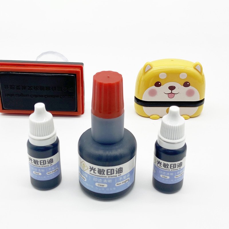 Hot selling quick dry waterproof clothing fabric textile ink stamp refill flash ink