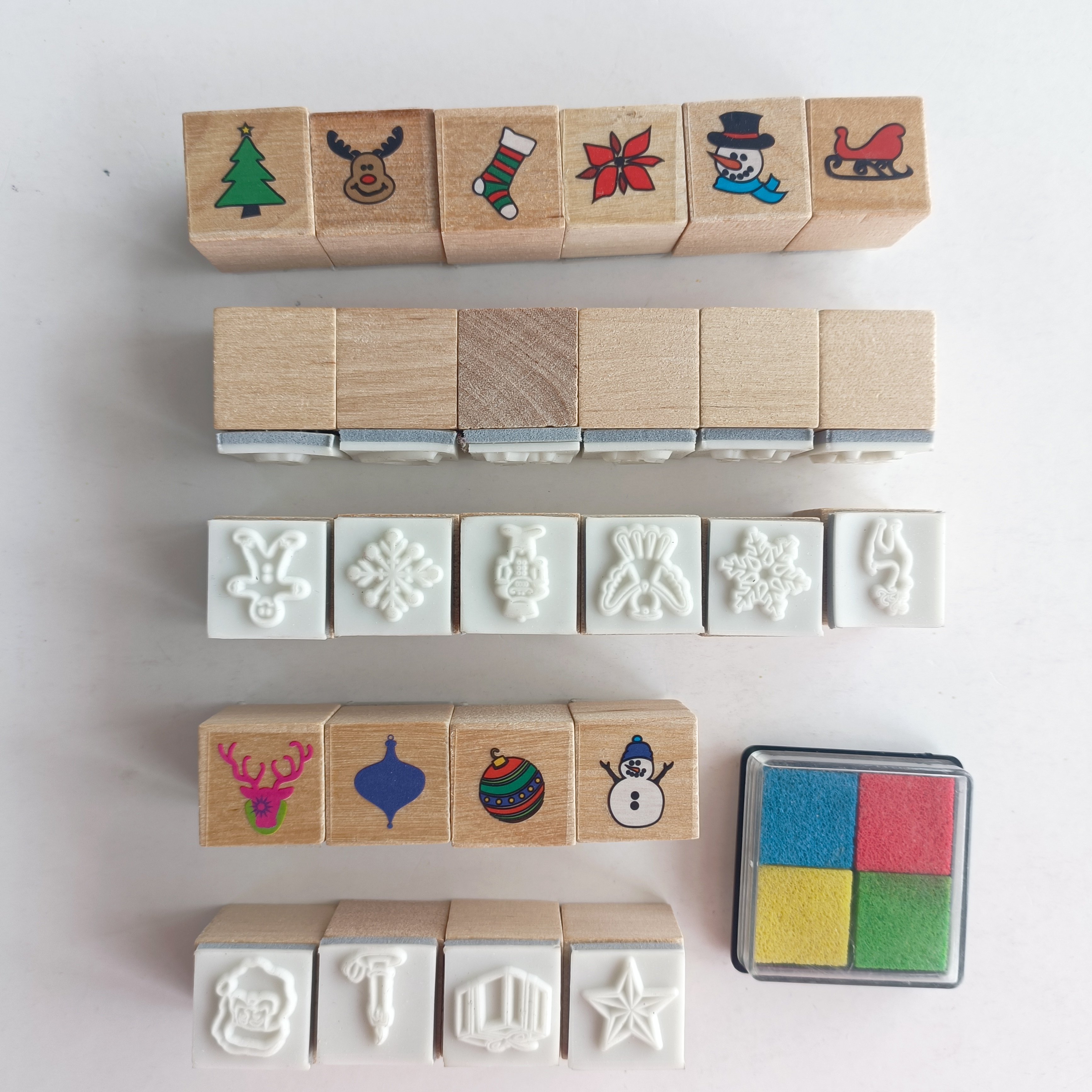 Wooden Stamp for Wedding Office & Art Decoration Durable Plastic Material