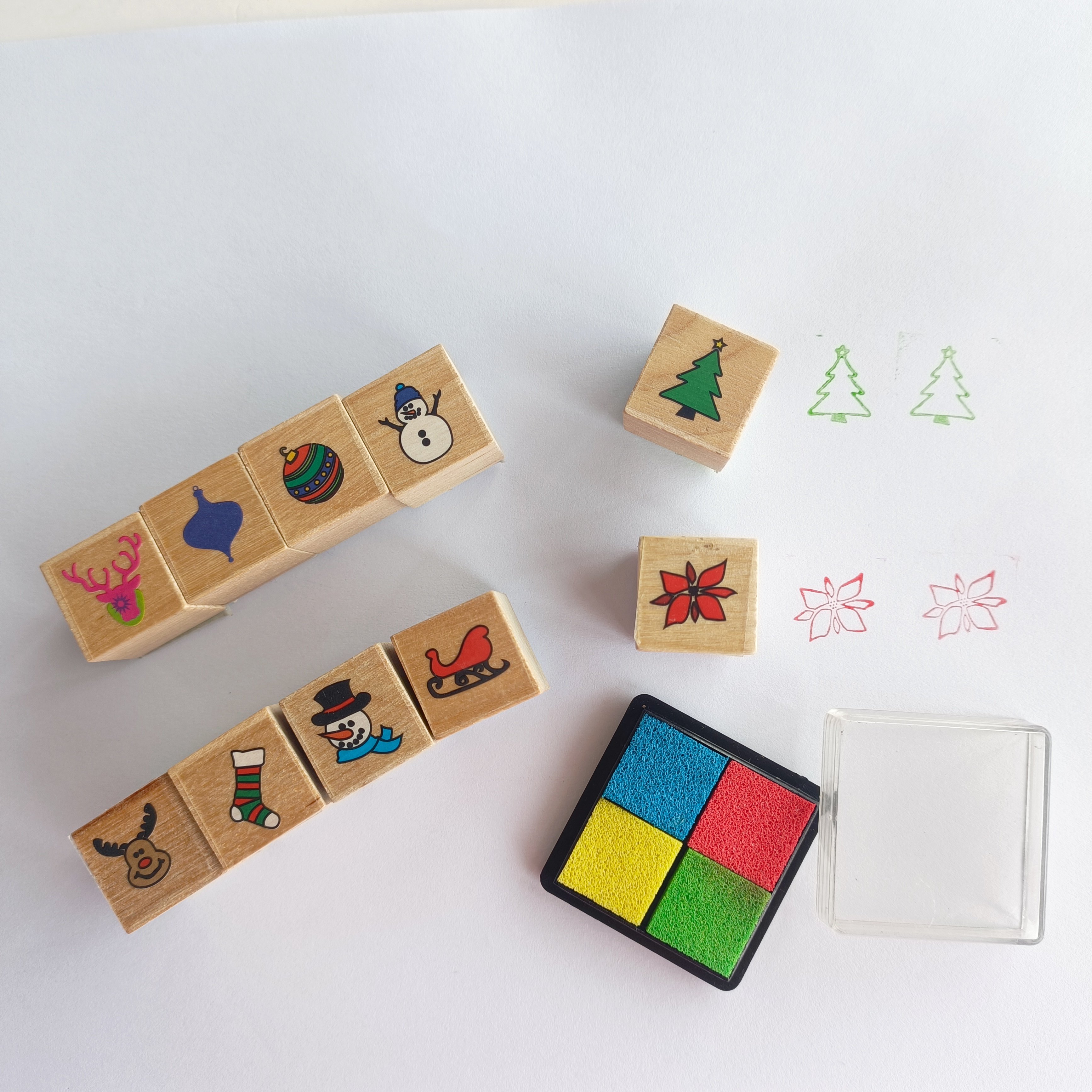 Wooden Stamp for Wedding Office & Art Decoration Durable Plastic Material