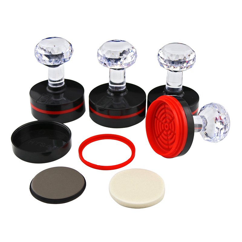 HY office blank flash stamp handle holder mount case shell material crystal photosensitive stamps