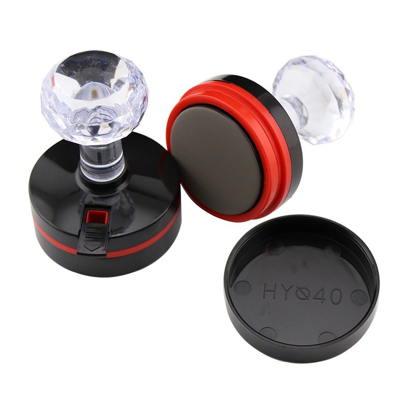 HY office blank flash stamp handle holder mount case shell material crystal photosensitive stamps