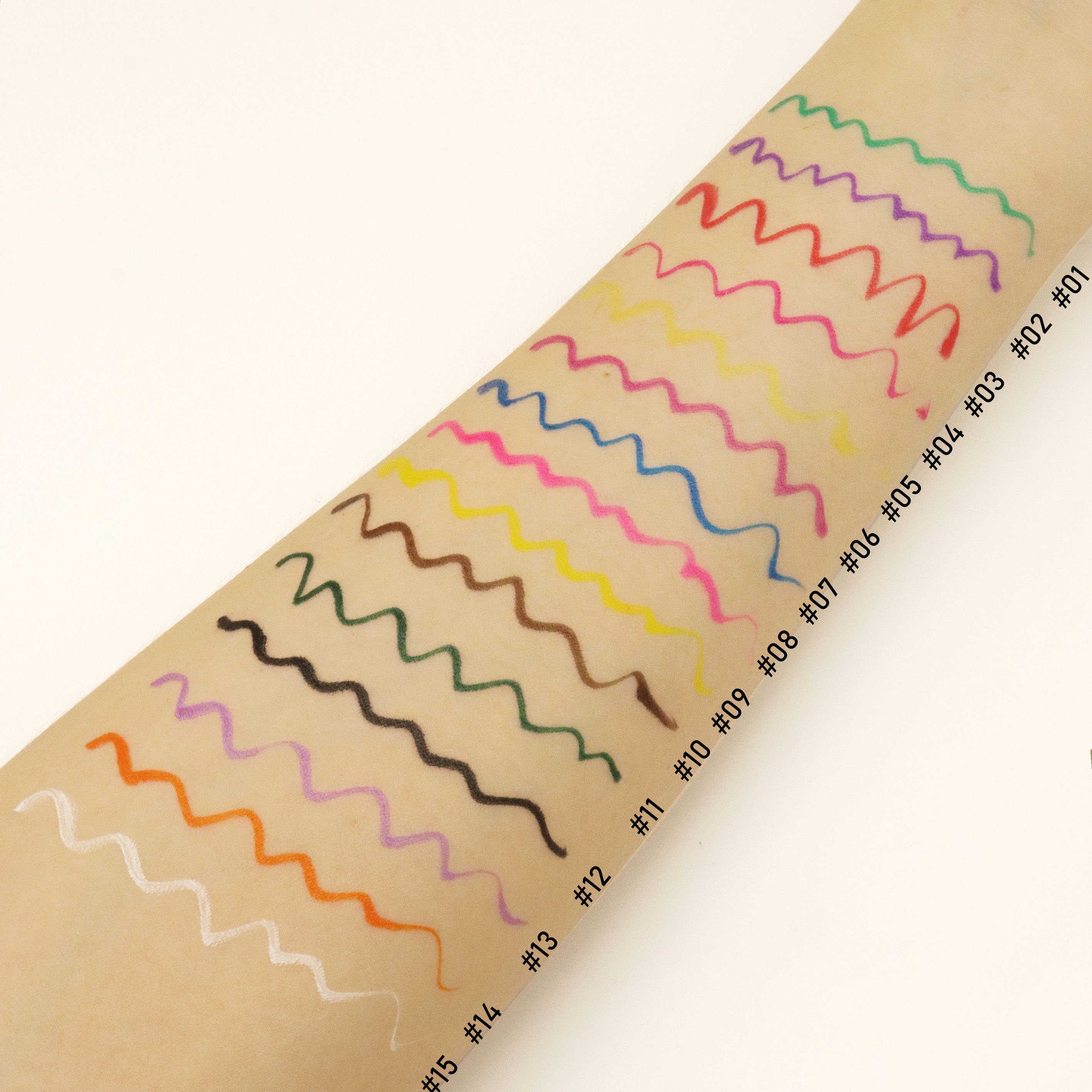 Multi Colors Liquid Eyeliner & Stamp Dual Ended 2-in-1 Eyeliners Eye Makeup Pen Private Label