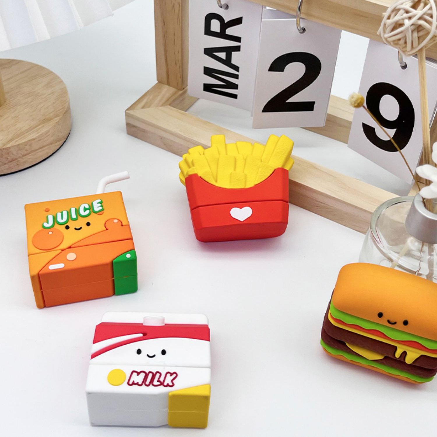 Wholesale custom Name Stamps Pre Inked Cute food Kids Toy waterproof Stamps for Children Clothes