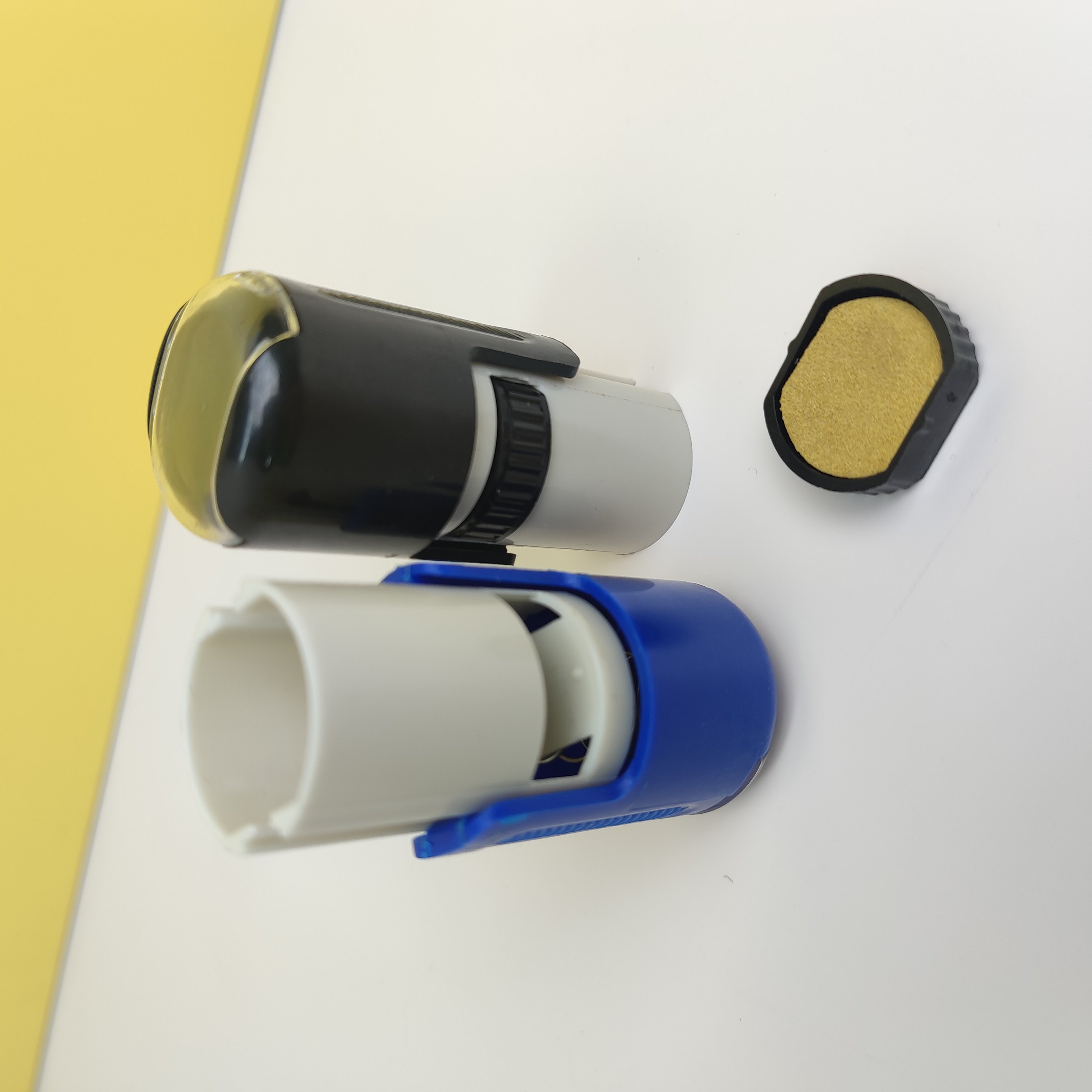 High Quality Automatic Stamp Custom Logo Office Self inking Stamp Round 18mm Personalized Self Inking Rubber Stamp