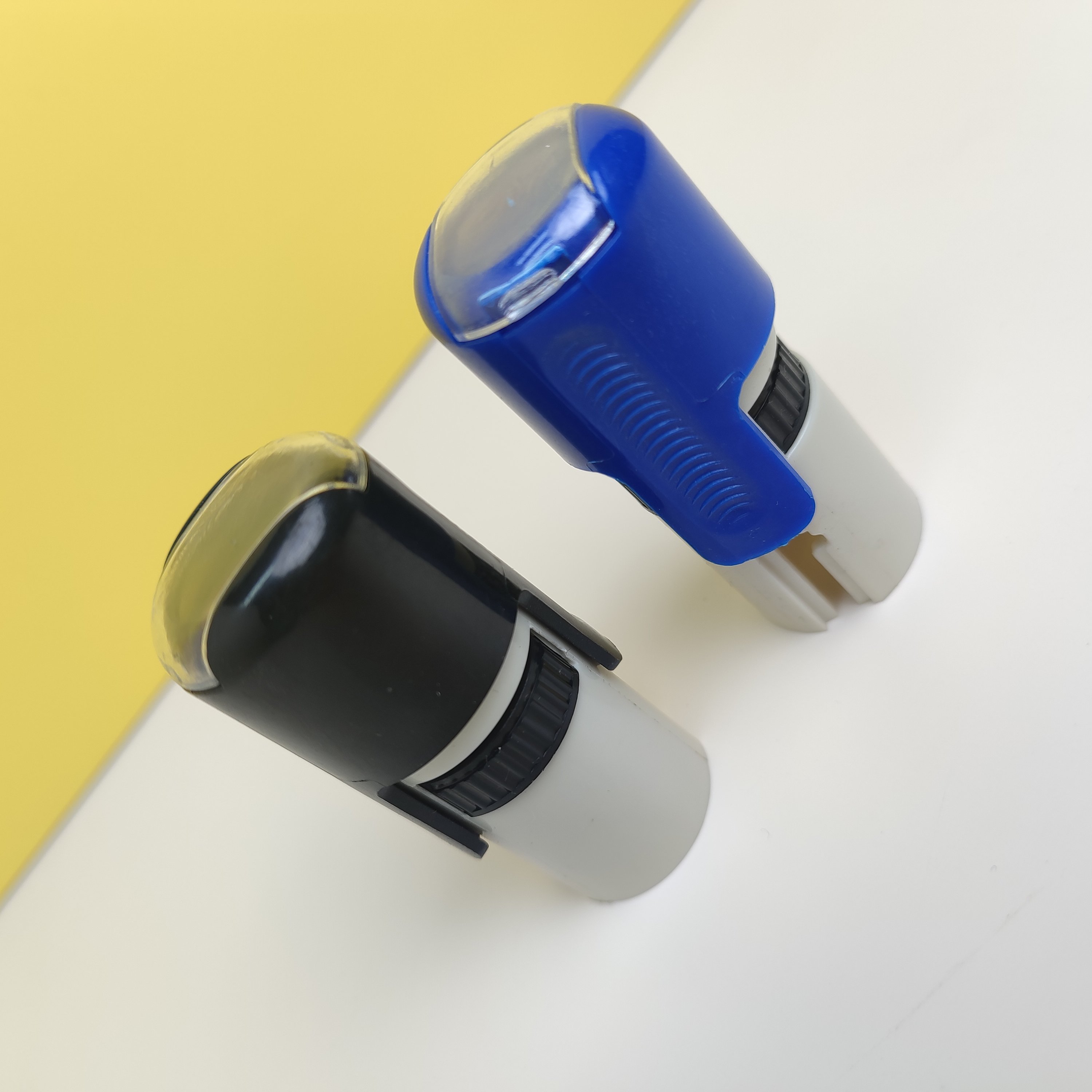 High Quality Automatic Stamp Custom Logo Office Self inking Stamp Round 18mm Personalized Self Inking Rubber Stamp